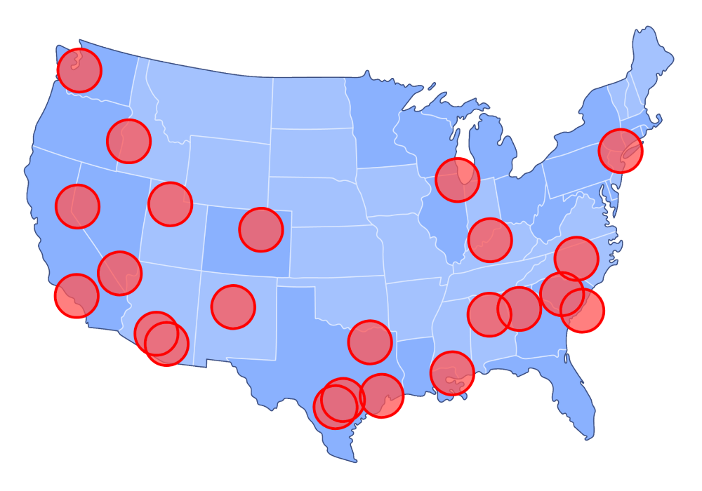 Schedule a qDTI exam at one of our dozens of locations in the U.S.